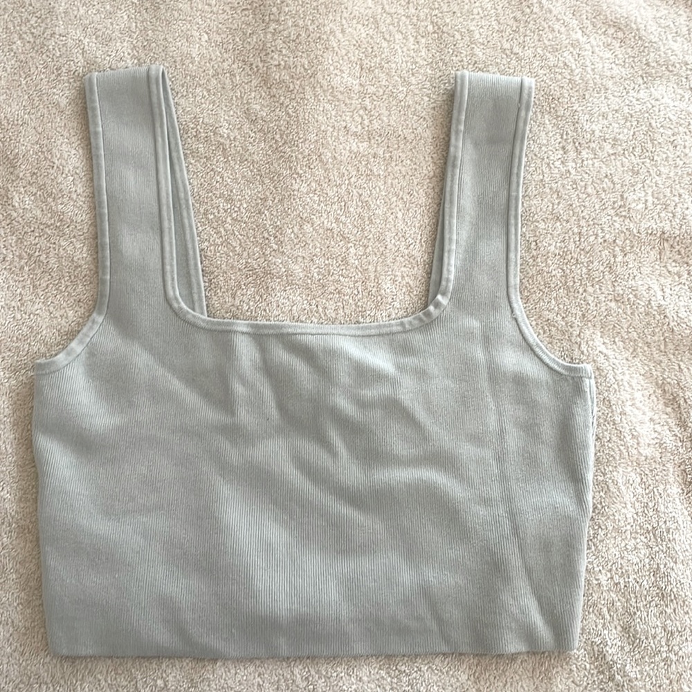 H&M Mint Blue Tank Size M